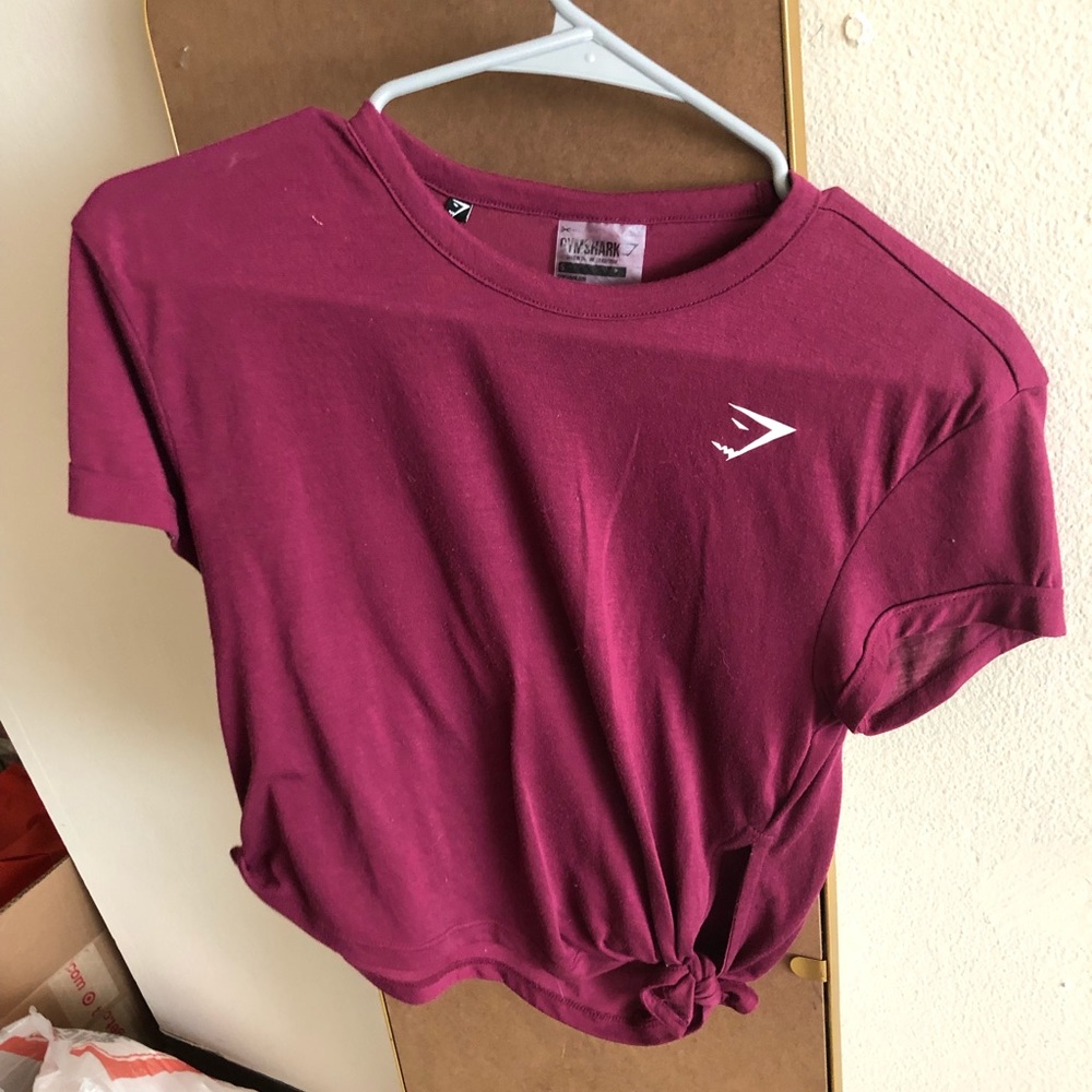 Gymshark Essential Tee - Plum